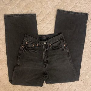 NWOT BDG urban outfitters high waisted wide leg black jeans